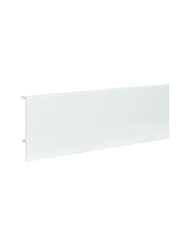Couvercle pour plinthe 15x100mm Blanc SL15100 Pure HAGER SL151002F9016