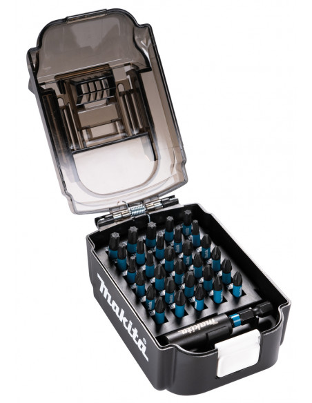 Coffret Forme 'Batterie LXT' Impact Black 31 accessoires vissage MAKITA E-03084