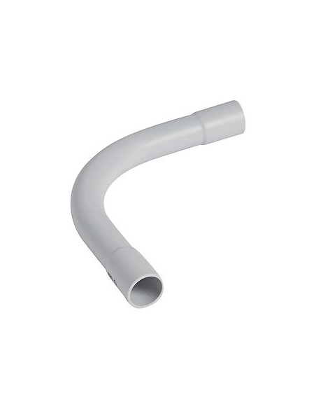 Cintre grand rayon 90° IP44 D.25mm et rayon 90mm gris RAL7035 LEGRAND 06043