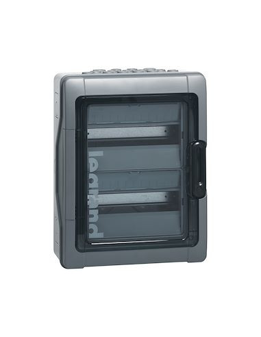 Coffret étanche Plexo³ 2x12 modules avec embouts perforation directe pré-montés LEGRAND 001922