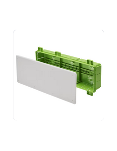 Boite de dérivation encastrée 480X160X75mm PT DIN GREEN GEWISS GW48009PM 2