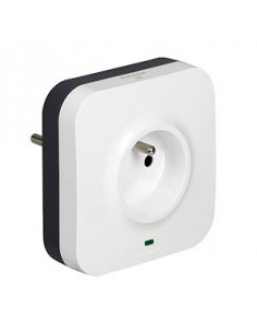 Prise Protégée 2P+T 16A avec 2 RJ45 et PARAFOUDRE LEGRAND 050670