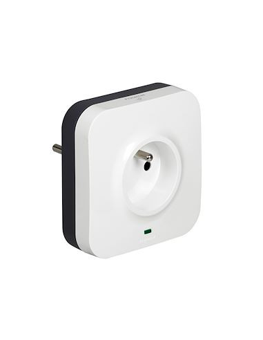 Prise Protégée 2P+T 16A avec 2 RJ45 et PARAFOUDRE LEGRAND 050670