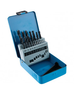 Coffret métal HSS Tivoly 19 forets Diamètre de 1 à 10 mm TIVOLY 90200170002 2