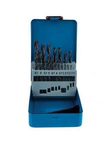Coffret métal HSS Tivoly 19 forets Diamètre de 1 à 10 mm TIVOLY 90200170002