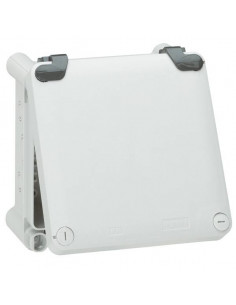 Jeu de 2 charnières pour boîtiers 130x130mm à 270x170mm et boîtes Plexo 130x130mm à 220x170mm LEGRAND 035800