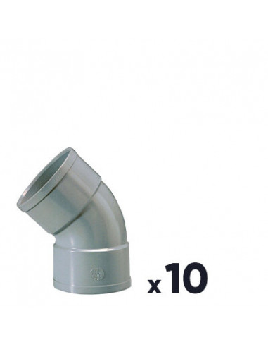 HC_$ 10 COUDE PVC 45° FF 50 GIRPI