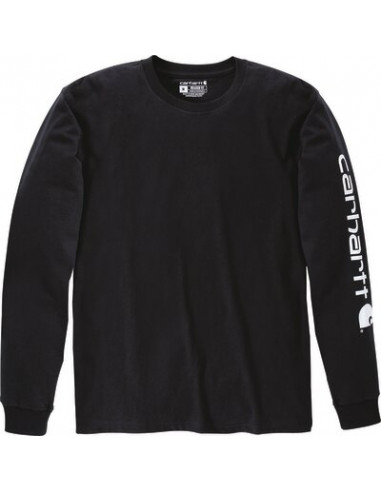 SLEEVE LOGO T-SHIRT BLK M CARHARTT S1EK231BLKM