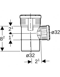 EMBR 87 SPP D110/40 GEBERIT 390.547.14.1 2