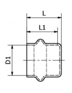 BOUCHON CU F 35 A SERTIR GAZ CONEX / BÄNNINGER PG5301 0350000 2