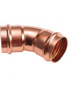 COUDE CU 45° FF35 A SERTIR GAZ CONEX / BÄNNINGER PG5041 0350000