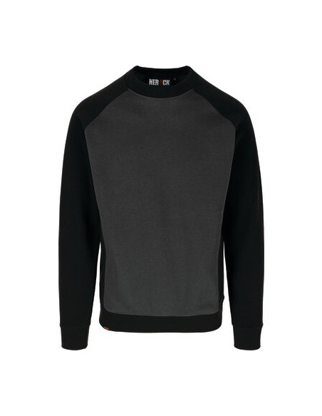 BORIS SWEATER ANTHRACI/NOIR L HEROCK 22MSW2401AN/BK-L