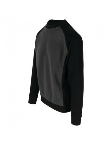 BORIS SWEATER ANTHRACI/NOIR L HEROCK 22MSW2401AN/BK-L