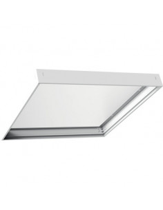Kit cadre de montage en saillie Pour pavé LED 600 x 600 mm Blanc DHOME ES-W02