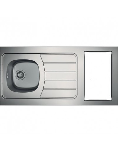 EVIER CUIS INOX ISEO1200-18/10 MODERNA CPBD120A30