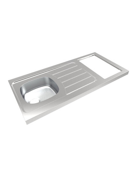 EVIER CUIS INOX ISEO1200-18/10 MODERNA CPBD120A30