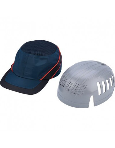CASQUETTE ANTI HEURT BLEU/ORAN DELTA PLUS COLTAAIBM