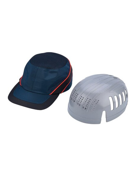CASQUETTE ANTI HEURT BLEU/ORAN DELTA PLUS COLTAAIBM