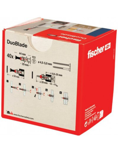 CHEVILLE DUOBLADE /40 FISCHER 545677