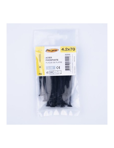 VIS PLAC A.NOIR PH 4,2X70 /20 FIXPRO FPRO7034270S20