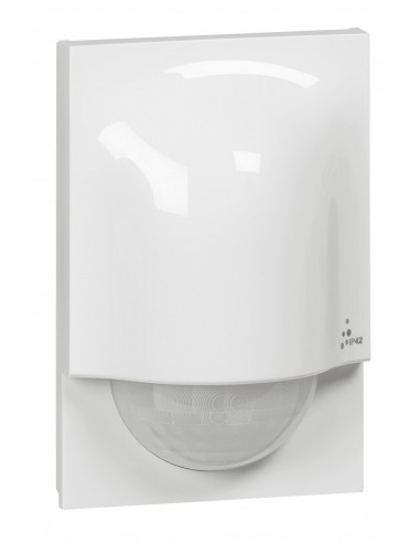 Détecteur de mouvement ECO1 3 fils avec neutre IP42 pour fixation au mur en saillie LEGRAND 048942