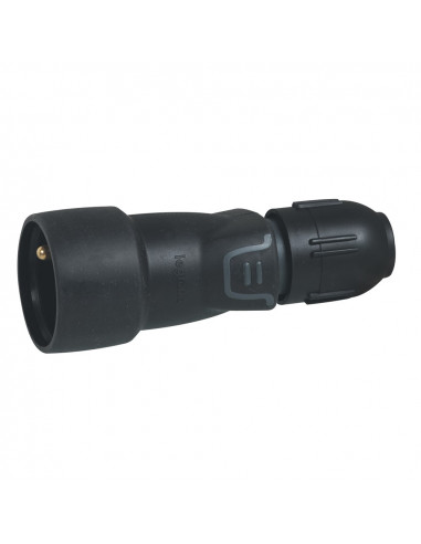 Prolongateur caoutchouc 2P+T 16A IK08 à connexion automatique IP44 LEGRAND 050111