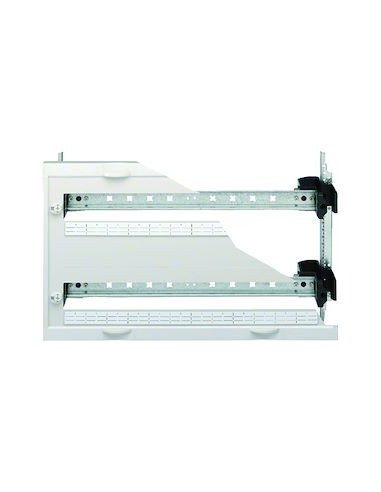 Unité équipement vega D-univers l500 h300 sans goulotte câblage 2 rangées 2x24 modules HAGER UD22B3