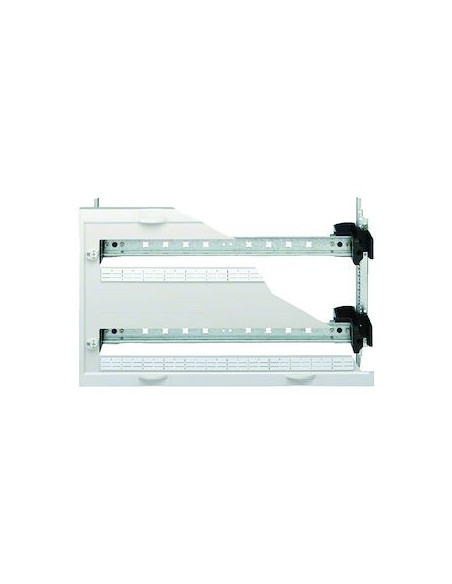 Unité équipement vega D-univers l500 h300 sans goulotte câblage 2 rangées 2x24 modules HAGER UD22B3
