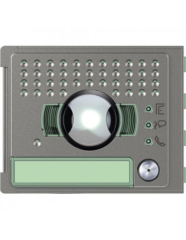 Façade Sfera Robur pour module électronique audio/vidéo 1 appel grand angle BTICINO 351315