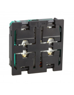 Commande 1 ou 2 fonctions Living Now pour lumières ou volets MyHOME_Up 2 modules BTICINO BTK4652M2