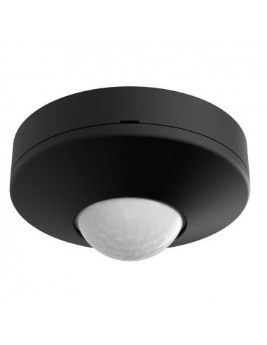 PD3-1C-AP détecteur de mouvement 360° saillie noir IP44 Ø10 m LUXOMAT 93091
