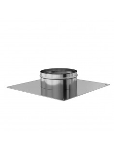 Plaque étanchéité haute inox 155 / 161mm TEN 096155 2