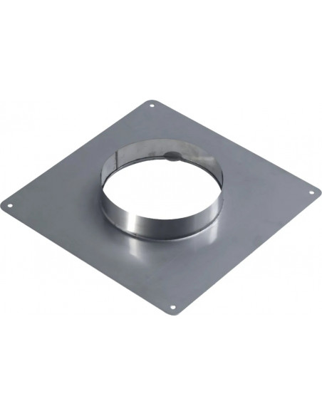 Plaque étanchéité haute inox 155 / 161mm TEN 096155