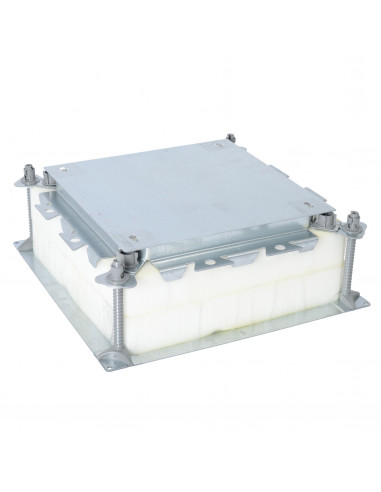 Boîte d'encastrement pour boîte de sol standard ou affleurante réglable pour chape hauteur 55mm à 125mm LEGRAND 088080