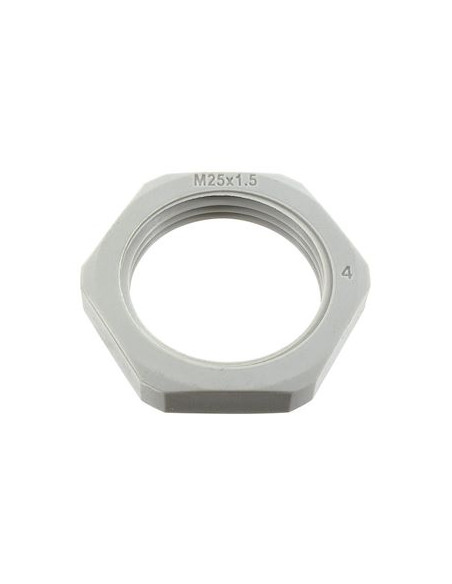 Ecrou Polyamide gris ISO 25 BLM 102252