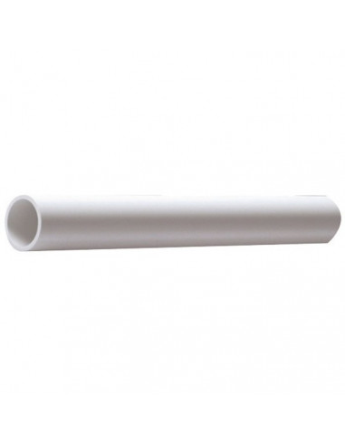 Tube pvc évacuation blanc D.32mm 2M NICOLL EU2FW