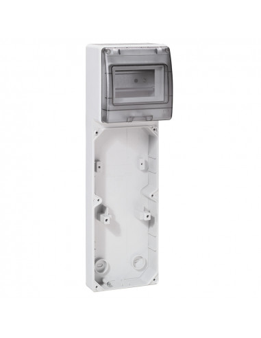 Embase P17 421x125mm avec rail 5 modules jusqu'à 3 prises 16A pour plastron 280x125mm composer un coffret P17 LEGRAND 057720