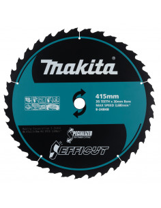 LAME EFFICUT TCT 415x30MM 35D POUR BOIS MAKITA E-24848