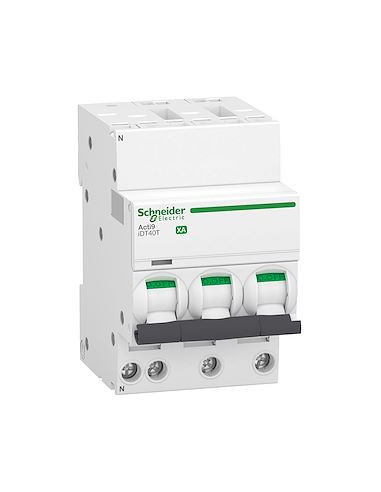 Acti9 iDT40T XA disjoncteur modulaire auto/vis 3P+N 32A courbe C 6kA SCHNEIDER A9PA2732