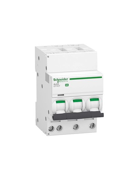 Acti9 iDT40T XA disjoncteur modulaire auto/vis 3P+N 32A courbe C 6kA SCHNEIDER A9PA2732