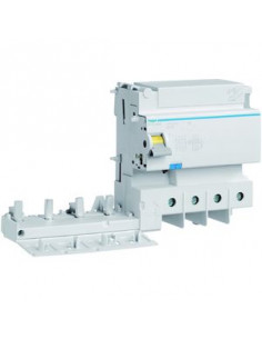 Bloc différentiel 4 Pôles 125A 300mA type haute immunité HAGER BFH480E