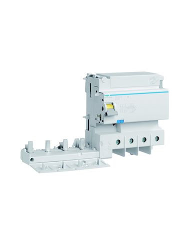 Bloc différentiel 4 Pôles 125A 300mA type haute immunité HAGER BFH480E