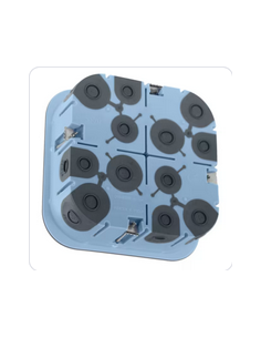 Boite d'appareillage AIR'métic 2x2 postes profondeur 50mm EUR'OHM 51017 2