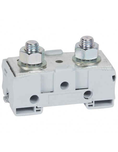 Bloc jonction puissance nu viking 3 pour rail symétrique raccordement maxi.240mm² pas 46mm LEGRAND 039074