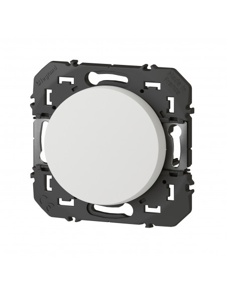 Poussoir simple Dooxie 6A 250V~ finition blanc LEGRAND 600004