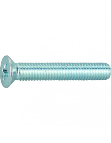 Vis métaux tête fraisée AC TFPZ 4X20mm / 500 pièces VISWOOD 965AZ4020