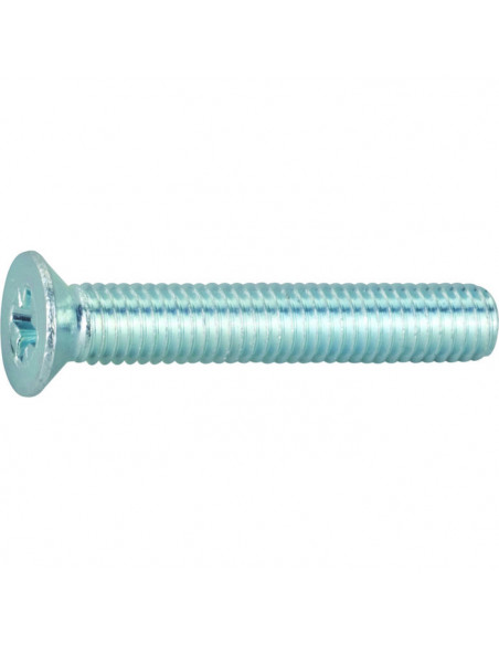 Vis métaux tête fraisée AC TFPZ 4X20mm / 500 pièces VISWOOD 965AZ4020