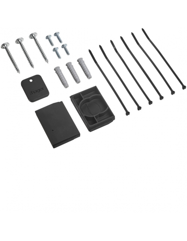 witty plus et pro pièce détachée-Kit accessoires pour borne de recharge XVL122xx HAGER XVS002