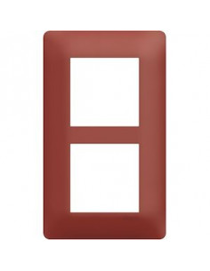 Plaque 2 postes essensya E57 Sierra HAGER WE566 2