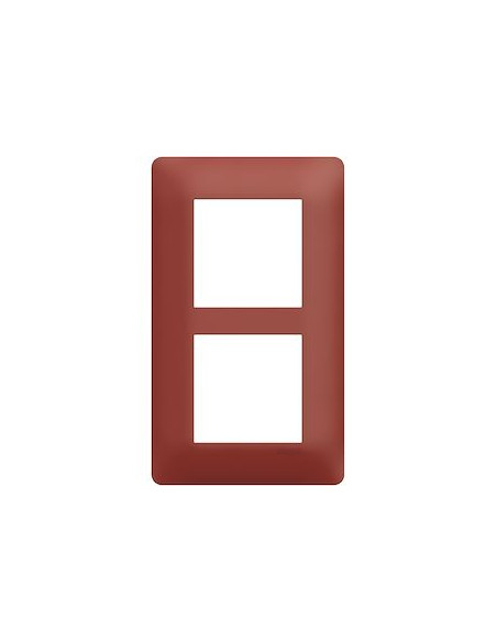 Plaque 2 postes essensya E57 Sierra HAGER WE566